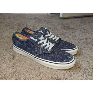 Vans Camden Stripe Snake Jacquard Navy Size US 9 EUR 40